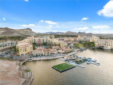An exceptional opportunity to own one of the few true lakefront on South Shore At Lake Las Vegas in Nevada - for sale on GolfHomes.com, golf home, golf lot