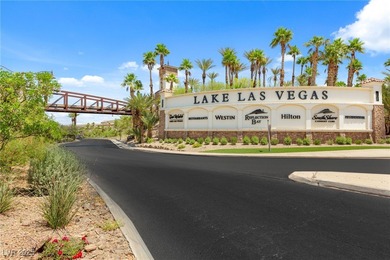An exceptional opportunity to own one of the few true lakefront on South Shore At Lake Las Vegas in Nevada - for sale on GolfHomes.com, golf home, golf lot