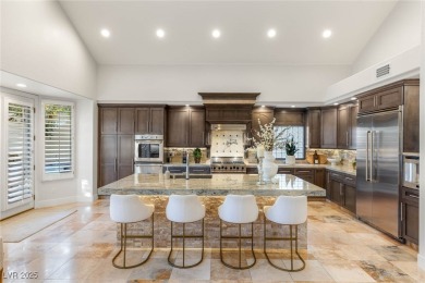 Tucked in a quiet cul-de-sac in guard-gated Corta Bella, this 3 on TPC at Summerlin in Nevada - for sale on GolfHomes.com, golf home, golf lot