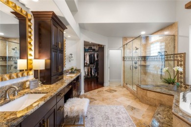 Tucked in a quiet cul-de-sac in guard-gated Corta Bella, this 3 on TPC at Summerlin in Nevada - for sale on GolfHomes.com, golf home, golf lot