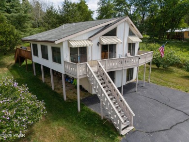 Welcome to this spacious ranch home in The Hideout, a gated on The Hideout Golf in Pennsylvania - for sale on GolfHomes.com, golf home, golf lot