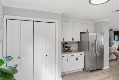 This like new open-concept floor plan is a beautifully renovated on Stumpy Lake Golf Course in Virginia - for sale on GolfHomes.com, golf home, golf lot