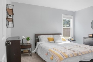 This like new open-concept floor plan is a beautifully renovated on Stumpy Lake Golf Course in Virginia - for sale on GolfHomes.com, golf home, golf lot