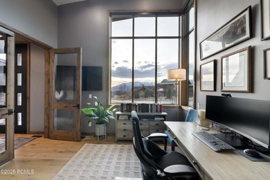 This striking mountain contemporary residence commands panoramic on Red Ledges Golf Club in Utah - for sale on GolfHomes.com, golf home, golf lot