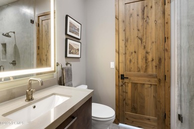 This striking mountain contemporary residence commands panoramic on Red Ledges Golf Club in Utah - for sale on GolfHomes.com, golf home, golf lot