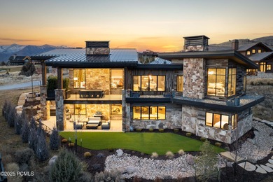 This striking mountain contemporary residence commands panoramic on Red Ledges Golf Club in Utah - for sale on GolfHomes.com, golf home, golf lot