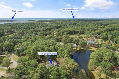 Welcome to this beautiful 3-bedroom, 2 1/2 bath home perfectly on Lockwood Folly Country Club in North Carolina - for sale on GolfHomes.com, golf home, golf lot