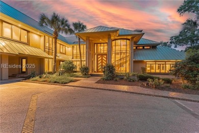 Stately, Sound front home with Ocean views. 199 ft of Waterfront on Oyster Reef Golf Course in South Carolina - for sale on GolfHomes.com, golf home, golf lot