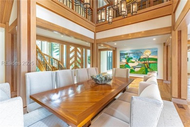 Stately, Sound front home with Ocean views. 199 ft of Waterfront on Oyster Reef Golf Course in South Carolina - for sale on GolfHomes.com, golf home, golf lot