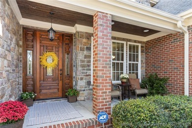 This exquisite custom-built home combines timeless Southern on Anderson Creek Golf Club in North Carolina - for sale on GolfHomes.com, golf home, golf lot