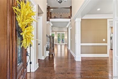 This exquisite custom-built home combines timeless Southern on Anderson Creek Golf Club in North Carolina - for sale on GolfHomes.com, golf home, golf lot