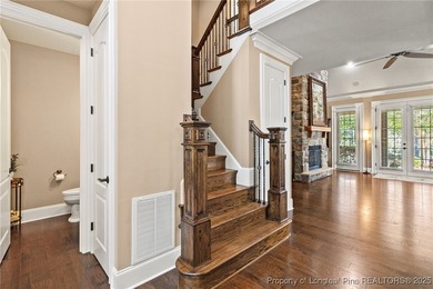 This exquisite custom-built home combines timeless Southern on Anderson Creek Golf Club in North Carolina - for sale on GolfHomes.com, golf home, golf lot