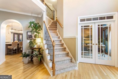 Rare Opportunity: This home offers an assumable 2.5% loan for on Towne Lake Hills Golf Club in Georgia - for sale on GolfHomes.com, golf home, golf lot