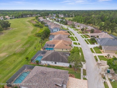 Wonderfully maintained 4 Bedroom, 3 bath, 3 car garage pool home on Hernando Oaks Golf and Country Club in Florida - for sale on GolfHomes.com, golf home, golf lot