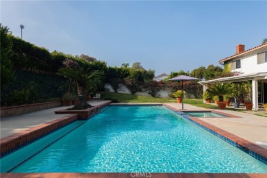 This  beautifully maintained 5 bedroom  home on a stunning on Rolling Hills Country Club in California - for sale on GolfHomes.com, golf home, golf lot