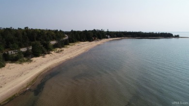 Spacious building site in Hemlock Views just west of Manistique on Stoney Point Golf Course in Michigan - for sale on GolfHomes.com, golf home, golf lot