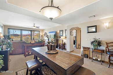 Stunning upper-level condo with no interior steps and a full 13 on Desert Forest Golf Club in Arizona - for sale on GolfHomes.com, golf home, golf lot