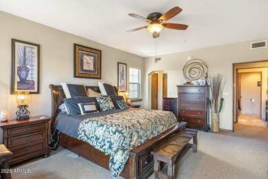 Stunning upper-level condo with no interior steps and a full 13 on Desert Forest Golf Club in Arizona - for sale on GolfHomes.com, golf home, golf lot