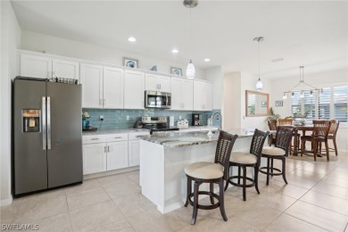 Impeccably maintained 2022 construction shows comparable to new on Burnt Store Golf Club in Florida - for sale on GolfHomes.com, golf home, golf lot