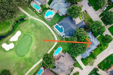 Perched along the 13th green of the Walnut Creek Oak Course on Walnut Creek Country Club in Texas - for sale on GolfHomes.com, golf home, golf lot