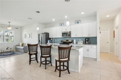 Impeccably maintained 2022 construction shows comparable to new on Burnt Store Golf Club in Florida - for sale on GolfHomes.com, golf home, golf lot