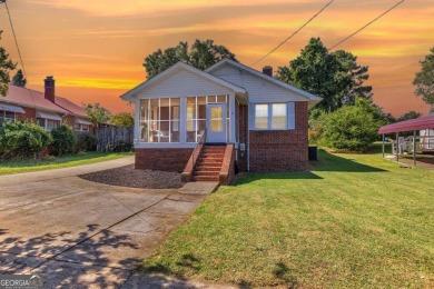 Charming and full of character, this historic 4-sided brick on Chicopee Woods Golf Course in Georgia - for sale on GolfHomes.com, golf home, golf lot