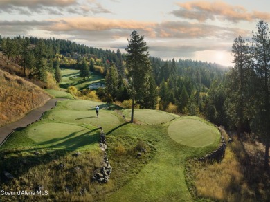HOMESITE #114 AT CDA NATIONAL RESERVE. Surrounded by undeveloped on CDA National Golf Course in Idaho - for sale on GolfHomes.com, golf home, golf lot