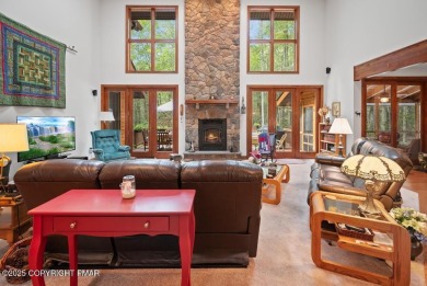 This stunning 3,000 plus square foot house in gated Timber on Lake Naomi Timber Trails Golf Club in Pennsylvania - for sale on GolfHomes.com, golf home, golf lot