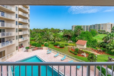 A coastal haven nestled in the heart of Daytona Beach Shores, a on Oceans Golf Club in Florida - for sale on GolfHomes.com, golf home, golf lot