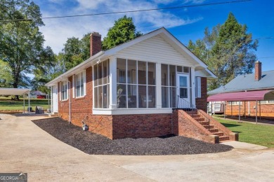 Charming and full of character, this historic 4-sided brick on Chicopee Woods Golf Course in Georgia - for sale on GolfHomes.com, golf home, golf lot