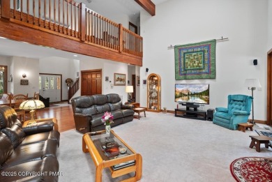 This stunning 3,000 plus square foot house in gated Timber on Lake Naomi Timber Trails Golf Club in Pennsylvania - for sale on GolfHomes.com, golf home, golf lot