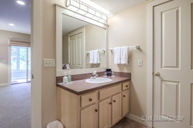 Discover your dream ski getaway in this 2-story, end-unit on Crystal Mountain Golf Course in Michigan - for sale on GolfHomes.com, golf home, golf lot
