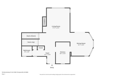 Discover your dream ski getaway in this 2-story, end-unit on Crystal Mountain Golf Course in Michigan - for sale on GolfHomes.com, golf home, golf lot