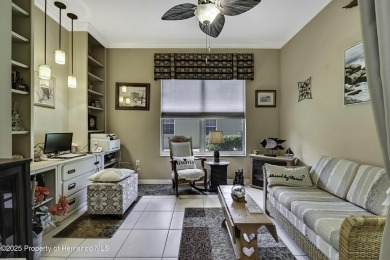 Such a beautiful home to enjoy from the gorgeous front door, and on Glen Lakes Country Club in Florida - for sale on GolfHomes.com, golf home, golf lot