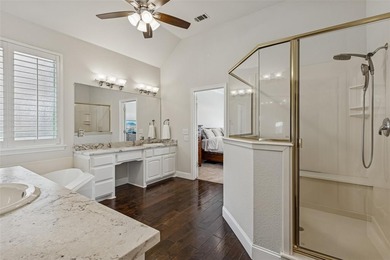 Stately and spacious, this stunning home is nestled in the quiet on Bridlewood Golf Course in Texas - for sale on GolfHomes.com, golf home, golf lot