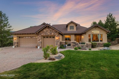 The views of the valley and mountains from the backyard of this on Somersett Country Club - Canyon Nine in Nevada - for sale on GolfHomes.com, golf home, golf lot