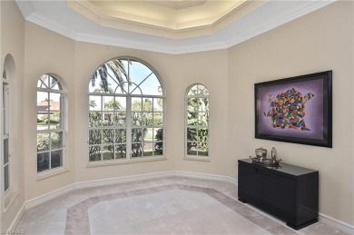 This stunning former model estate home is nestled on a generous on Lely Resort Golf and Country Club in Florida - for sale on GolfHomes.com, golf home, golf lot