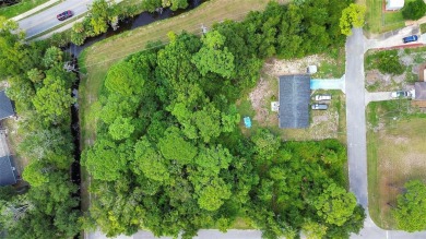 Nestled in the heart of New Smyrna Beach, this treed buildable on New Smyrna Beach Golf Course in Florida - for sale on GolfHomes.com, golf home, golf lot