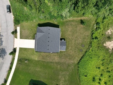 Discover luxury and lifestyle in this stunning, barely lived-in on The Course at Aberdeen in Indiana - for sale on GolfHomes.com, golf home, golf lot