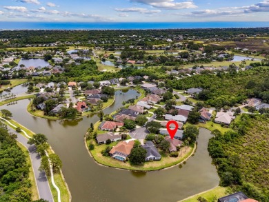 Lakefront With Preserve View Marsh Creek Patio Home. This Very on Marsh Creek Country Club in Florida - for sale on GolfHomes.com, golf home, golf lot