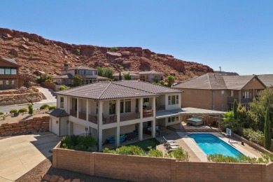 Discover 2195 N Cascade Canyon Dr, a corner-lot sanctuary with on Entrada at Snow Canyon in Utah - for sale on GolfHomes.com, golf home, golf lot