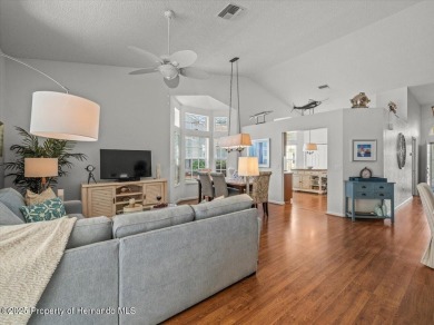 Beautifully updated 1990 Palmwood Bermuda  pool home. This on Glen Lakes Country Club in Florida - for sale on GolfHomes.com, golf home, golf lot