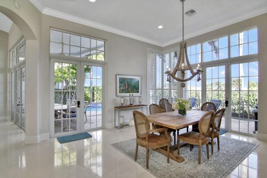 Discover timeless elegance in this 5-bedroom, 5.1/2 -bath on Palm Beach Polo and Country Club in Florida - for sale on GolfHomes.com, golf home, golf lot
