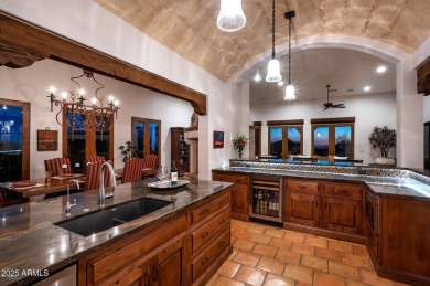 Golf Membership Available!   Charming European estate perched on Desert Mountain Golf Club - Renegade Course in Arizona - for sale on GolfHomes.com, golf home, golf lot