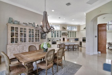 Discover timeless elegance in this 5-bedroom, 5.1/2 -bath on Palm Beach Polo and Country Club in Florida - for sale on GolfHomes.com, golf home, golf lot