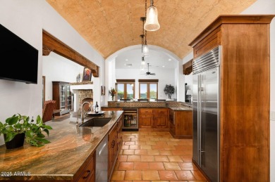 Golf Membership Available!   Charming European estate perched on Desert Mountain Golf Club - Renegade Course in Arizona - for sale on GolfHomes.com, golf home, golf lot