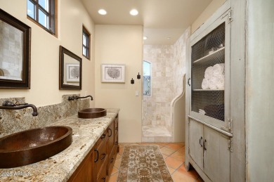Golf Membership Available!   Charming European estate perched on Desert Mountain Golf Club - Renegade Course in Arizona - for sale on GolfHomes.com, golf home, golf lot