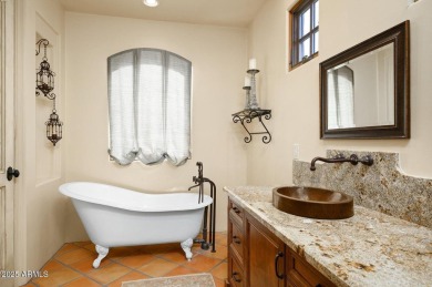 Golf Membership Available!   Charming European estate perched on Desert Mountain Golf Club - Renegade Course in Arizona - for sale on GolfHomes.com, golf home, golf lot