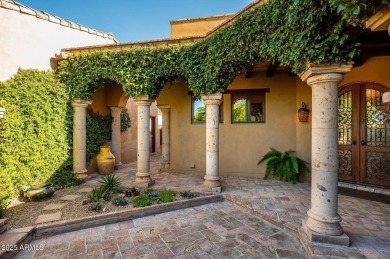 Golf Membership Available!   Charming European estate perched on Desert Mountain Golf Club - Renegade Course in Arizona - for sale on GolfHomes.com, golf home, golf lot