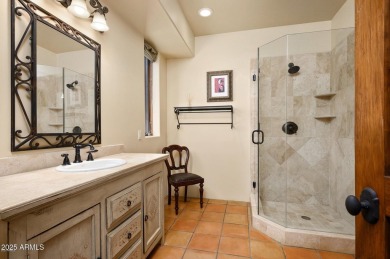 Golf Membership Available!   Charming European estate perched on Desert Mountain Golf Club - Renegade Course in Arizona - for sale on GolfHomes.com, golf home, golf lot